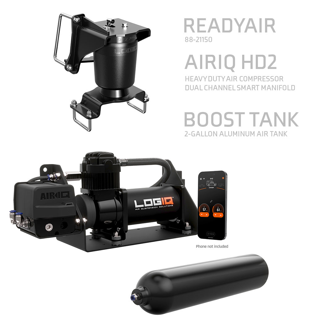 2015+ Ford F150 ReadyAIR Load Leveling Package