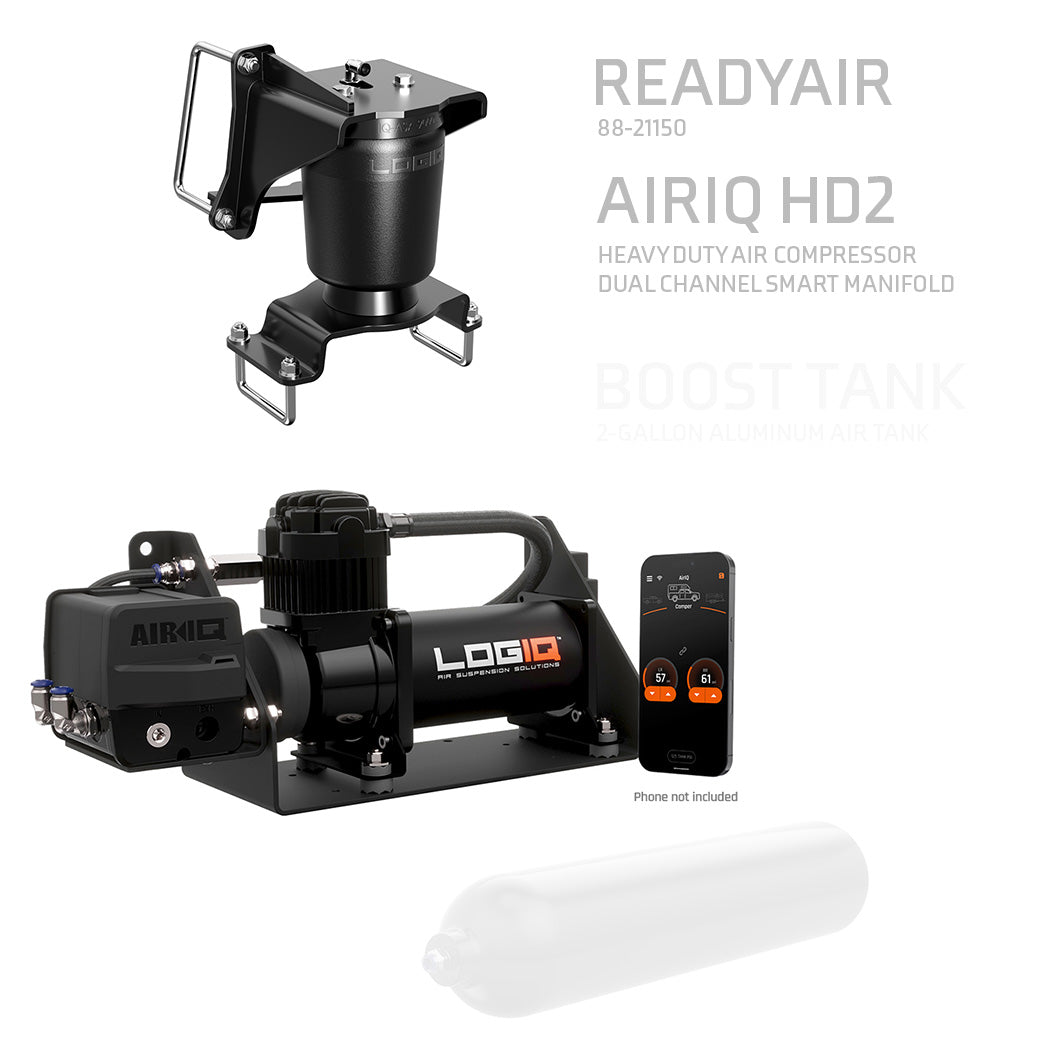 2015+ Ford F150 ReadyAIR Load Leveling Package