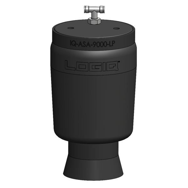 REPLACEMENT AIR SPRING (IQ-ASA-9000-LP) WITH TEE FITTING