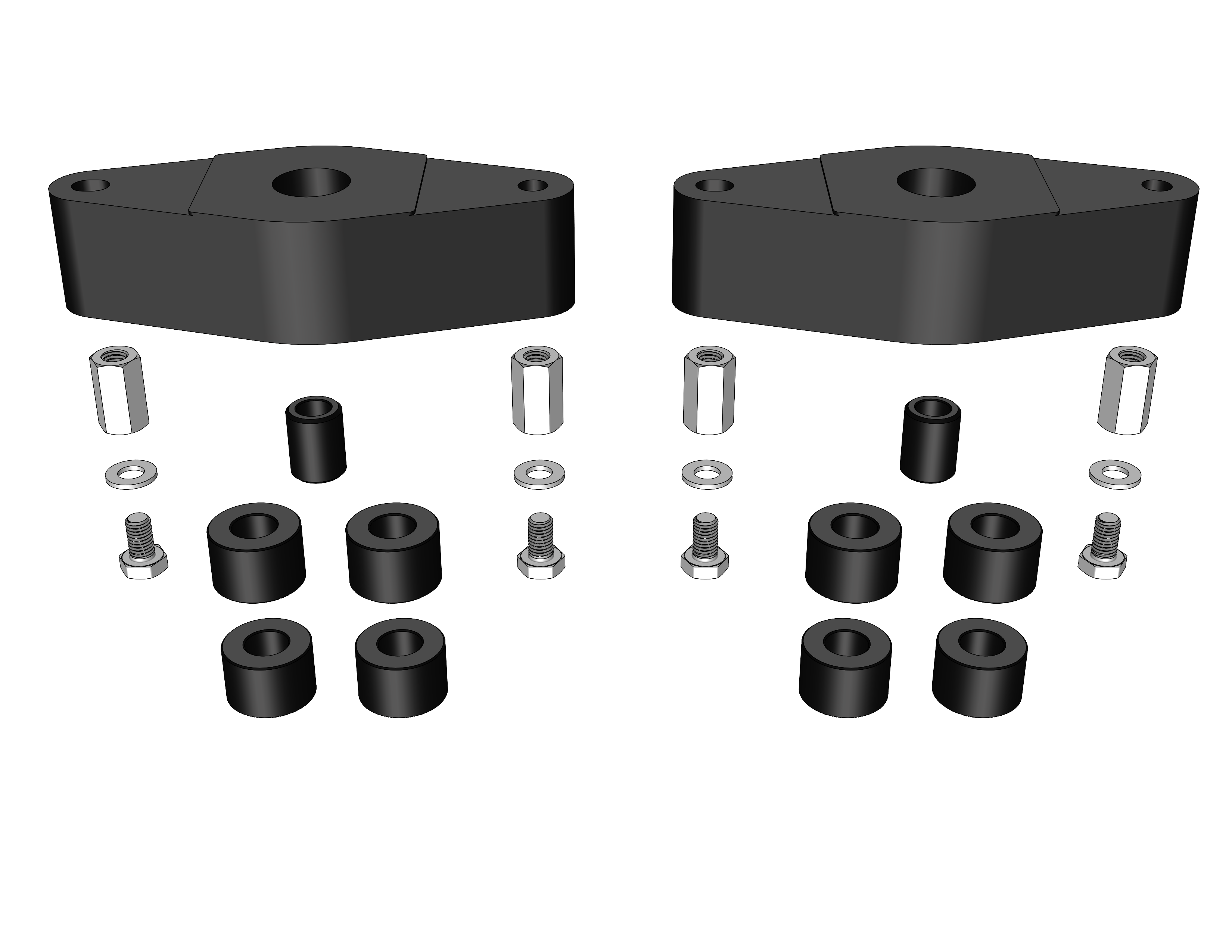 Ford 2017+ F-350 / F-450 - DRW Hardware Kit